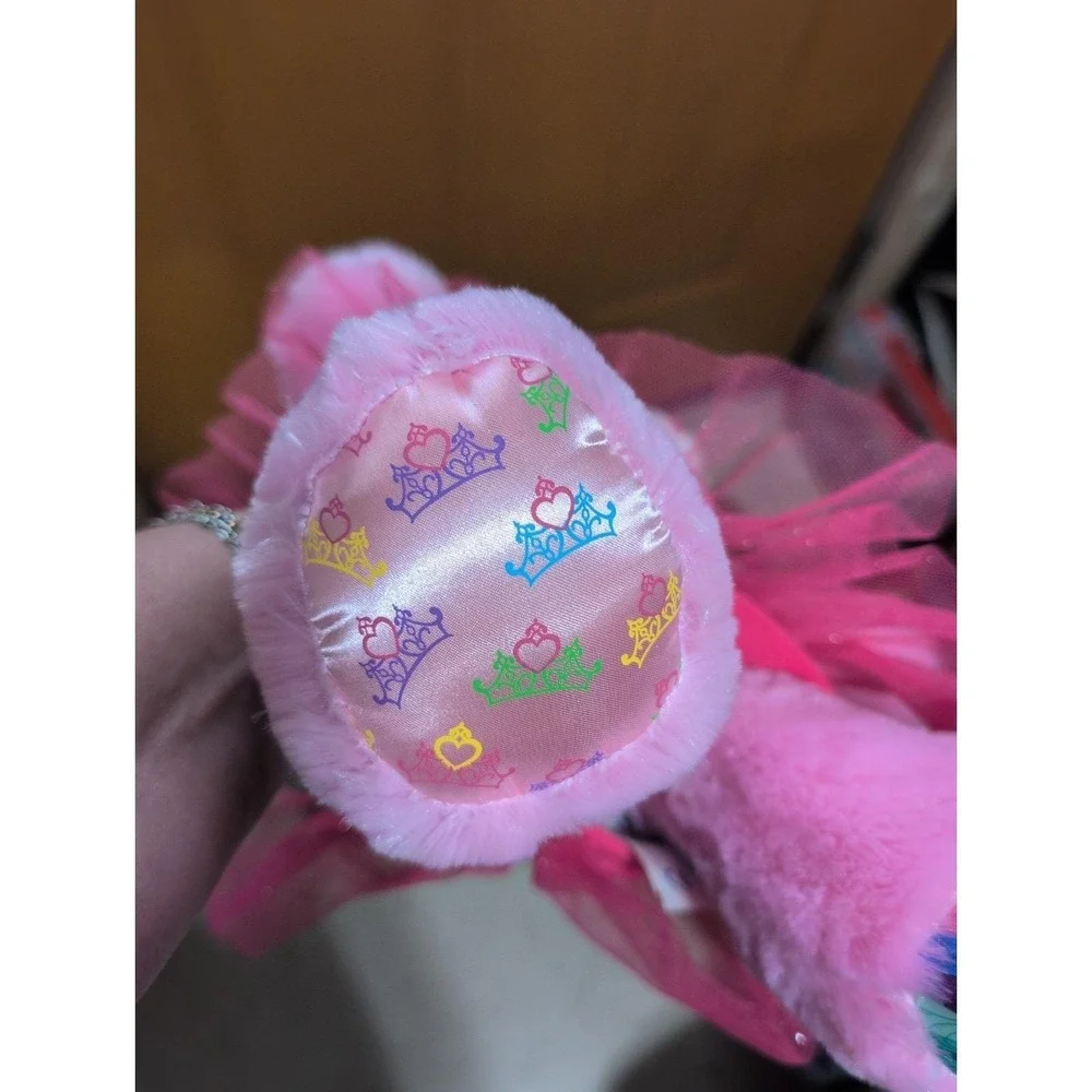 Vtg. Build A Bear Disney Princess Pink Glitter‎ Tutu 17